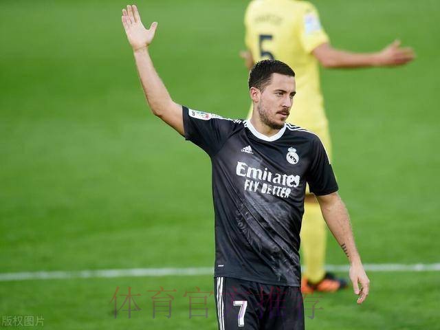 科贝电台：阿扎尔将因伤缺席4-6周的时间